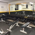 Inside Squats Gym: Dumbbell rack